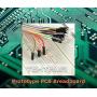 TEKTRUM EXTERNALLY Powered SOLDERLESS 2200 TIE-Points Experiment Plug-in BREADBOARD with Aluminum Back Plate and Jumper Wires for Proto-Typing Circuit