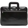 Floto Firenze Slim Leather Briefcase Attache Messenger Bag Small