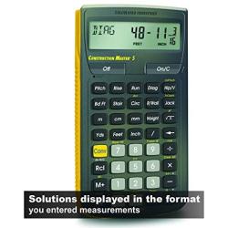 Calculated Industries 4050 Construction Master 5 Construction Calculator