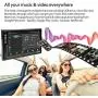 Double Din Android Car Stereo - Corehan Car Multimedia Radio with WiFi Bluetooth GPS Navigator Mirror Link 7 Inch Touch Screen