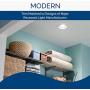 Broan-Nutone 744LED Recessed Fan and LED Light Combo for Bathroom and Home, 75-Watts, 1.5 Sones, 70 CFM,White
