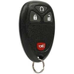 Key Fob Keyless Entry Remote fits Chevy Silverado Traverse Equinox Avalanche/GMC Sierra/Pontiac Torrent/Saturn Outlook Vue 2007 2008 2009 2010 2011 2012 2013 2014 2015 2016, 15913421