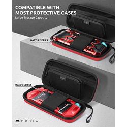 Mumba Switch Carrying Case, [Plus Version] Portable Protective Travel Carry Handbag Pouch for Blade/Battle Case [Large Capacity] (Red)
