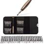 GODSHARK Precision Small Screwdriver Set,Professional Electronic Repair Tool Kit for Eyeglasses,Watch,Laptop,Digital Camera,Mobile iPhone,iPad Tablet,MacBook,Pentalobe Torx Phillips 24 bits with Case