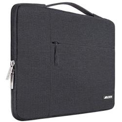 MOSISO Laptop Sleeve Compatible with MacBook Air 13 inch 2018-2021 A2337 M1 A2179 A1932, MacBook Pro A2338 M1 A2289 A2251 A2159 A1989 A1706 A1708,Polyester Multifunctional Briefcase Bag, Space Gray
