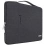 MOSISO Laptop Sleeve Compatible with MacBook Air 13 inch 2018-2021 A2337 M1 A2179 A1932, MacBook Pro A2338 M1 A2289 A2251 A2159 A1989 A1706 A1708,Polyester Multifunctional Briefcase Bag, Space Gray