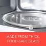 KONIBN Microwave Plate Replacement 12.5inch Microwave Glass Plate/Microwave Glass Turntable Plate Replacement, Compatible with GE and Samsung