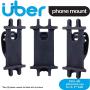 Uber Bike Phone Mount, 2 Pack, Silicone Handle Bar Mount for Bicycle, Stroller, Shopping Cart, Motorcycle, Car Headrest, Fits Most iPhones, Pixel, Galaxy, Nokia, for Smart Phones 4” to 5.7”, 58761 Uber Bike Phone Mount, 2 Pack, Silicone Handle Bar Mount for Bicycle, Stroller, Shopping Cart, Motorcycle, Car Headrest, Fits Most iPhones, Pixel, Galaxy, Nokia, for Smart Phones 4” to 5.7”, 58761