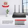 ASUS AC1750 WiFi Gaming Router (RT-AC66U B1) - Dual Band Gigabit Wireless Internet Router, Gaming & Streaming, AiMesh Compatible, Free Lifetime Internet Security, Adaptive QoS, Parental Control