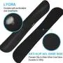 TeckNet Keyboard Wrist Rest and Mouse Pad with Wrist Support, Memory Foam Set for Computer/Laptop/Mac, Lightweight for Easy Typing & Pain Relief Ergonomic Mousepad (Black)