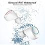 Wireless Earbuds 2020 Best Bluetooth Earbuds 5.0 Auto Pairing .Bluetooth Headset Built-in HD Noise Reduction Mic .3D Stereo Sound Earbuds Bluetooth Wireless Waterproof Touch Control for (White)