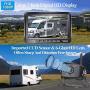 DoHonest FHD 1080P Digital Wireless Backup Camera Kit Built in DVR 7 Monitor Support Split Screen Highway Observation System for Trucks,Trailers,5th Wheels,Campers,RVs Stable Signal - S19