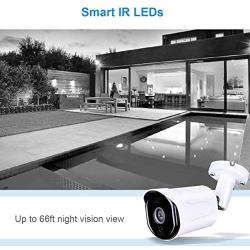 HDView 2.4MP 4-in-1 (HD-CVI/TVI/AHD/960H) Bullet Security Camera 3.6mm Lens Weatherproof IP66 Smart IR Night Vision Anti IR Reflection 30fps@1080P COC OSD Outdoor CCTV Camera for Home Surveillance
