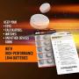 15 Pack LR44 AG13 A76 Battery - [Ultra Power] Premium Alkaline 1.5 Volt Non Rechargeable Round Button Cell Batteries for Watches Clocks Remotes Games Controllers Toys & Electronic Devices (15 Pack)