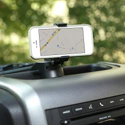 Rugged Ridge 13551.16 Dash Multi-Mount Phone Kit; 11-18 Jeep Wrangler JK