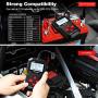 KONNWEI 12V Car Battery Tester 100-2000 CCA Load Tester Automotive Alternator Tester Battery Analyzer (KW210)