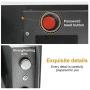 Sdstone Safe Box with Induction Light,Electronic Digital Securit Safe Steel， for Home Office Hotel BusinessGun Passport Cash,0.4 Cubic Feet