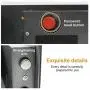 Sdstone Safe Box with Induction Light,Electronic Digital Securit Safe Steel， for Home Office Hotel BusinessGun Passport Cash,0.4 Cubic Feet