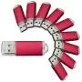 VICFUN 10pcs 8GB USB Flash Drive 8G USB 2.0 USB Drive Thumb Stick, Red