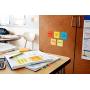 Super Sticky Notes, 3x3 in, 5 Pads, 2X The Sticking Power, Electric Yellow, Recyclable - New