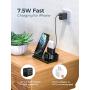 Seneo Wireless Charger, 3 in 1 Wireless Charging Station for Apple Watch, AirPods Pro/2, Detachable and Magnetic Wireless Charging Stand for iPhone 11 Pro Max/X/XS/XR/8Plus(NO QC 3.0 Adapter)