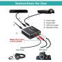 Digital to Analog Audio Converter-Upgrade Volume Adjustable Techole Aluminum Optical to RCA with Optical &Coaxial Cable. Digital SPDIF TOSLINK to Stereo L/R &3.5mm Jack DAC Converter for PS4 Xbox DVD