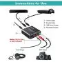 Digital to Analog Audio Converter-Upgrade Volume Adjustable Techole Aluminum Optical to RCA with Optical &Coaxial Cable. Digital SPDIF TOSLINK to Stereo L/R &3.5mm Jack DAC Converter for PS4 Xbox DVD