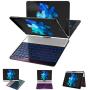 iPad Keyboard Case 9.7 for iPad 2018 (6th Gen) - 2017 (5th Gen) - iPad Pro 9.7 - iPad Air 2 & 1, 7 Color Backlit Keyboard Case/360 Rotate Wireless/BT Keyboard Case with Auto Sleep/Wake (Black)