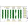 Electronics-Salon Screw Terminal Block Breakout Module, for Arduino MEGA-2560 R3.