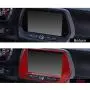 1 Piece Red Carbon Fiber 7'' Radio Screen Navigation Panel Trim Cover Decal Sticker for Chevrolet Camaro 2016-Present Accessories