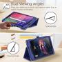 Fintie Folio Case for Samsung Galaxy Tab A 8.0 2019 Without S Pen Model (SM-T290 Wi-Fi, SM-T295 LTE), [Corner Protection] Slim Fit Premium Vegan Leather Stand Cover, Navy