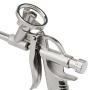Wendry Stainless Steel Caulking Foaming Gun, Foam Expanding Spray Gun Sealant Dispensing PU Insulating Applicator Tool Easy to Use and Clean