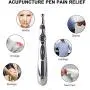 Acupuncture Pen, Electronic Pulse Massage Pen Pain Relief with 5 Massage Energy Pain Therapy, Electric Laser Meridian Massager, Acupoint Therapy Energy Pen Relief Pain Acupuncture Pen, Electronic Pulse Massage Pen Pain Relief with 5 Massage Energy Pain Therapy, Electric Laser Meridian Massager, Acupoint Therapy Energy Pen Relief Pain