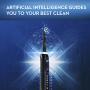 Oral-B Genius X Limited, Rechargeable Electric Toothbrush with Artificial Intelligence, Replacement Brush Head, Travel Case, Midnight Black