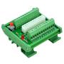 Electronics-Salon DIN Rail Mount 24/20-pins ATX DC Power Supply Breakout Board Module.