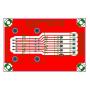 Electronics-Salon DB9 D-SUB DIN Rail Mount Interface Module, DSUB Male/Female Breakout Board.