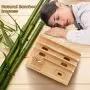 Charging Station for Multiple Devices, SNEDIY Bamboo Charging Station Dock for 4/5/6 Ports USB Charger, 7 in 1 Desktop Docking Station Without Power Supply Compatible with iPhone/iPad/Airpods/iWatch