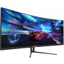 Sceptre 35 Inch Curved UltraWide 21: 9 LED Creative Monitor QHD 3440x1440 Frameless AMD Freesync HDMI DisplayPort Up to 100Hz, Machine Black 2020 (C355W-3440UN)