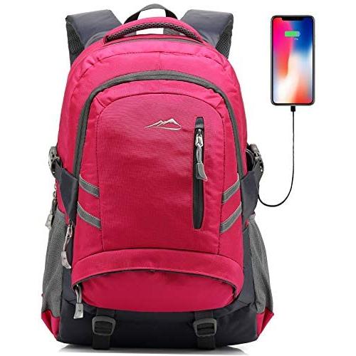 School Backpack BookBag for Student College Travel Hiking Fit Laptop Up to 15.6 Inch