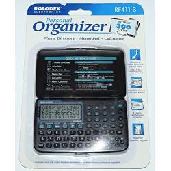 Rolodex Electronic Personal Organizer RF411-3
