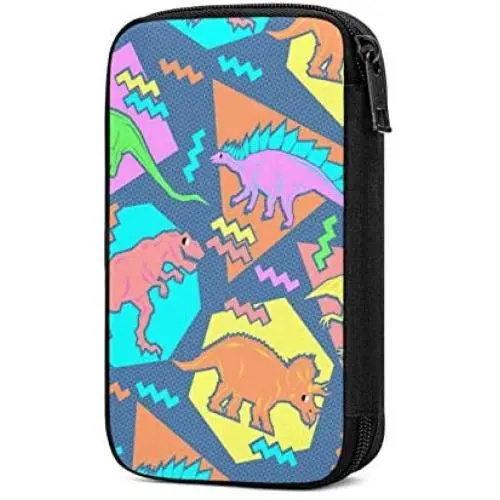 Hxuedan Colorful Dinosaur The Data Cable Storage Bag is A Portable and Independent Design SuitableVFor Travelers to Place The Data Cable, Earphone and Electronic Product Data Cable Storage Bag Hxuedan Colorful Dinosaur The Data Cable Storage Bag is A Portable and Independent Design SuitableVFor Travelers to Place The Data Cable, Earphone and Electronic Product Data Cable Storage Bag