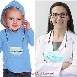 Face Mask Lanyards 5 Pack - Mask Storage Case 1pack - Convenient and Adjustable Mask Holder & Hanger - Comfortable Around The Neck - Ear Pain Relieved - Easy Use for Adults and Kids by HanSoar