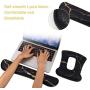 iLeadon Keyboard Wrist Rest Pad and Mouse Wrist Rest Support Mouse Pad Set, Non Slip Rubber Base Wrist Support with Ergonomic Raised Memory Foam for Easy Typing & Pain Relief, Black Gold