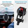 Wireless Car Charger Mount, Qi Fast Charging 15W/10W/7.5W Auto Clamping Cell Phone Holder Air Vent Dashboard, Compatible with iPhone11, X/XR,8/8 Plus, 7/7 Plus, Samsung Galaxy S20, S9,Note10