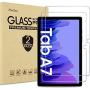 [2 Pack] ProCase Galaxy Tab A7 10.4 2020 Screen Protector T500 T505 T507, Tempered Glass Screen Film Guard for 10.4 Inch Galaxy Tab A7 2020 Tablet SM-T500 SM-T505 SM-T507