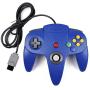 N64 Controller, iNNEXT Classic Wired N64 64-bit Gamepad Joystick for Ultra 64 Video Game Console (Blue)