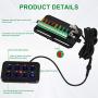 8 Gang Toutch Switch Panel - JOYHO Automatic Dimmable Panel, On-Off Led Multifunction Switch, Pod Electronic fuse System Circuit Control Box with Harness and Stickers for RV Marine Car Vehicles Truck