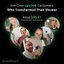 Original StoneStream EcoPower Shower Head System — Handheld Showerhead Replacement Stones