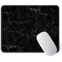 ITNRSIIET Gaming Mouse Pad with Stitched Edges, Premium-Textured Mouse Mat Pad, Non-Slip Rubber Base Mousepad for Laptop, Computer & PC, 10.2×8.3×0.12 inches, Black Marbling