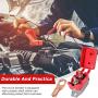 4 Pieces 12V - 24V Automatic Reset Circuit Breakers with Cover Stud Bolt and 8 Pieces Wire Lugs for Car Boat Truck Automotive and More